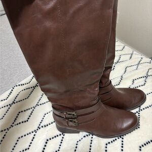 Style & Co. Women's Knee high riding Brown Boots